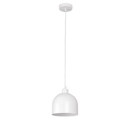 Duolla - IRONLINE ripplamp kaabliga 1xE27/15W/230V läbimõõt 17 cm valge