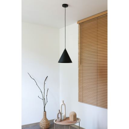 Duolla - Juhtmega rippvalgusti IRONLINE 1xG9/3W/230V läbimõõt 25 cm must