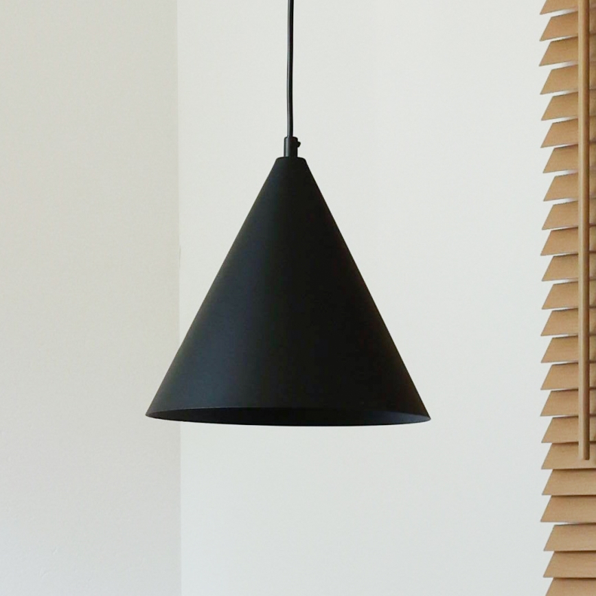 Duolla - Juhtmega rippvalgusti IRONLINE 1xG9/3W/230V läbimõõt 25 cm must