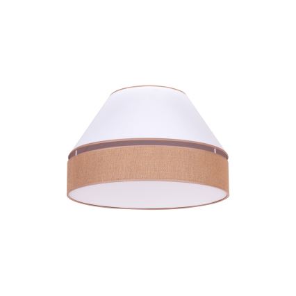 Duolla - Laevalgusti AVIGNON 1xE27/15W/230V d. 50 cm valge/pruun