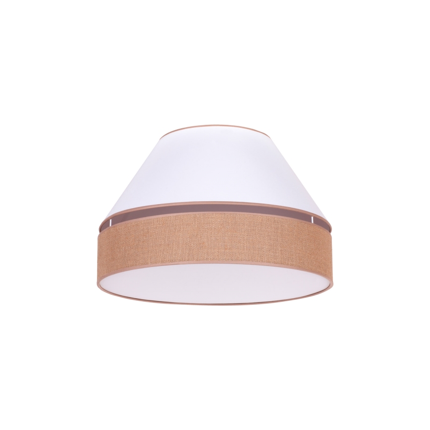 Duolla - Laevalgusti AVIGNON 1xE27/15W/230V d. 50 cm valge/pruun