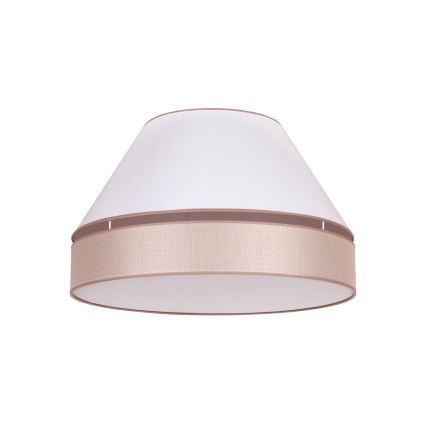 Duolla - Laevalgusti AVIGNON 3xE27/15W/230V d. 60 cm valge/beež