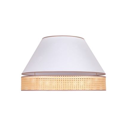 Duolla - Laevalgusti AVIGNON 3xE27/15W/230V d. 60 cm valge/punutud