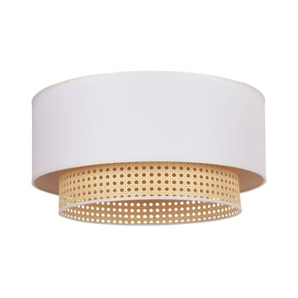 Duolla - Laevalgusti BOHO 3xE27/15W/230V d. 60 cm kreemjas/punutud