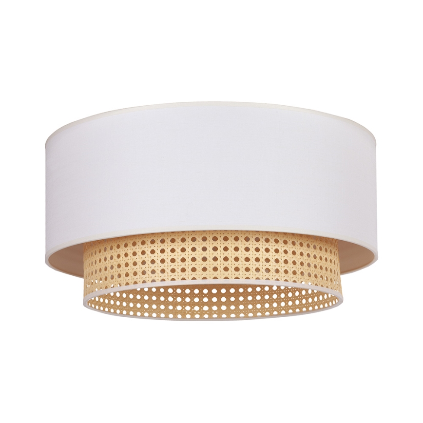 Duolla - Laevalgusti BOHO 3xE27/15W/230V d. 60 cm kreemjas/punutud