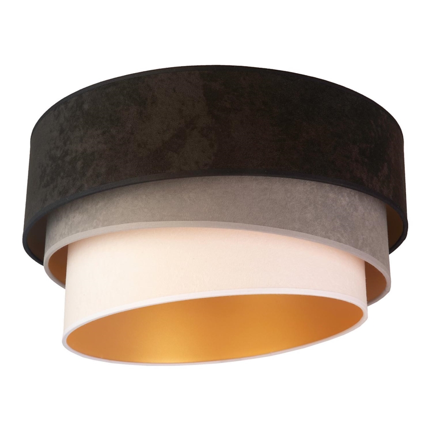 Duolla - Laevalgusti DEVON 1xE27/40W/230V d. 45 cm must/hall/beež