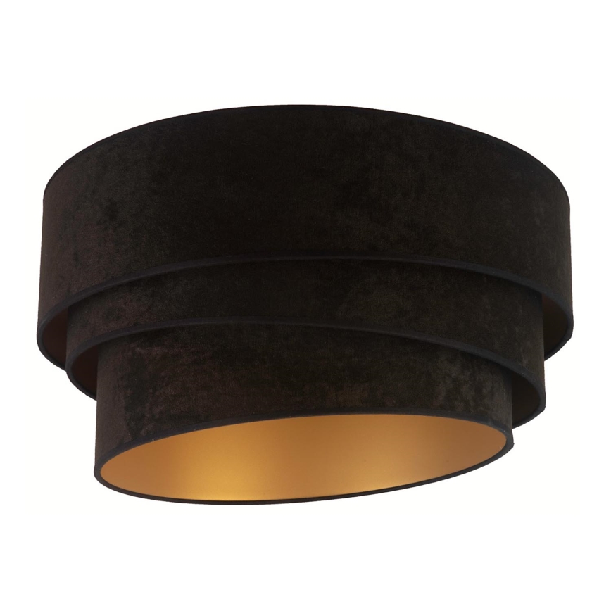 Duolla - Laevalgusti DEVON 1xE27/40W/230V d. 45 cm must/kuldne