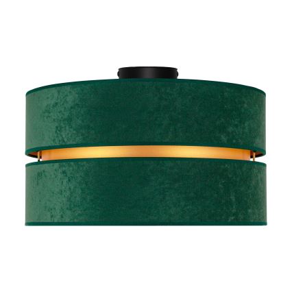 Duolla - Laevalgusti DUO 1xE27/40W/230V d. 40 cm roheline/kuldne
