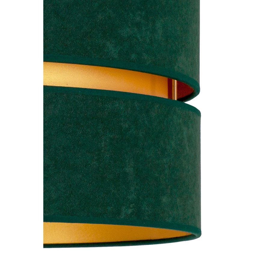 Duolla - Laevalgusti DUO 1xE27/40W/230V d. 40 cm roheline/kuldne
