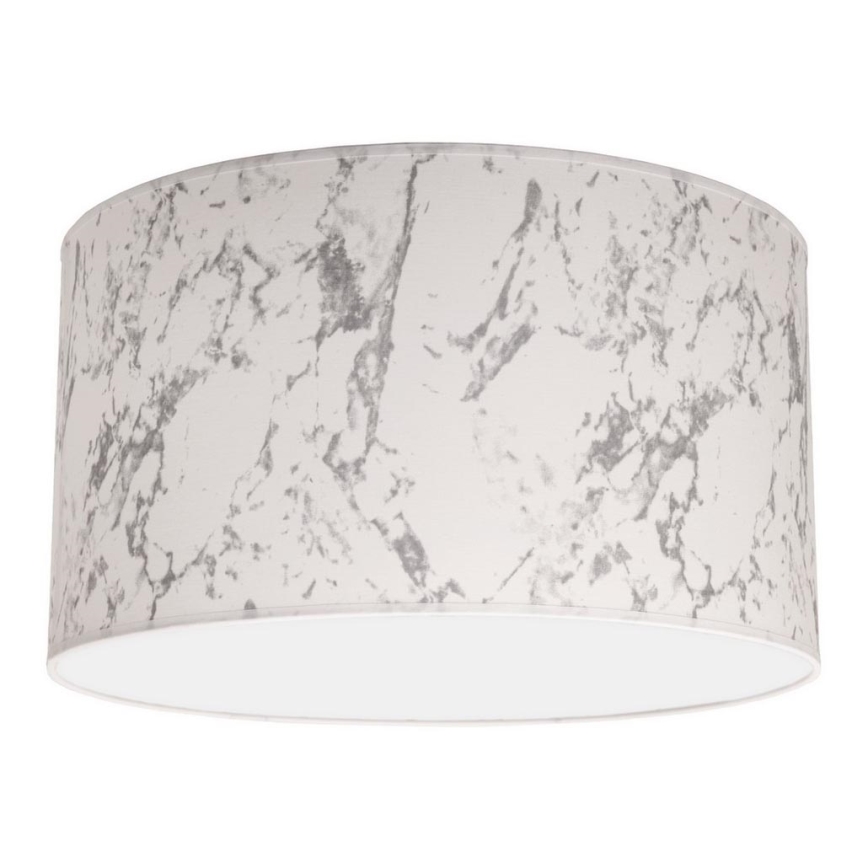Duolla - Laevalgusti MARBLE 1xE27/40W/230V d. 45 cm valge/hall