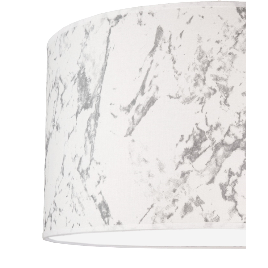 Duolla - Laevalgusti MARBLE 1xE27/40W/230V d. 45 cm valge/hall