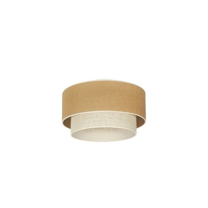 Duolla - Laevalgusti YUTE BOHO 1xE27/15W/230V d. 45 cm pruun/kreemikas