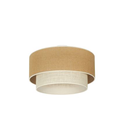 Duolla - Laevalgusti YUTE BOHO 3xE27/15W/230V d. 60 cm pruun/kreemikas