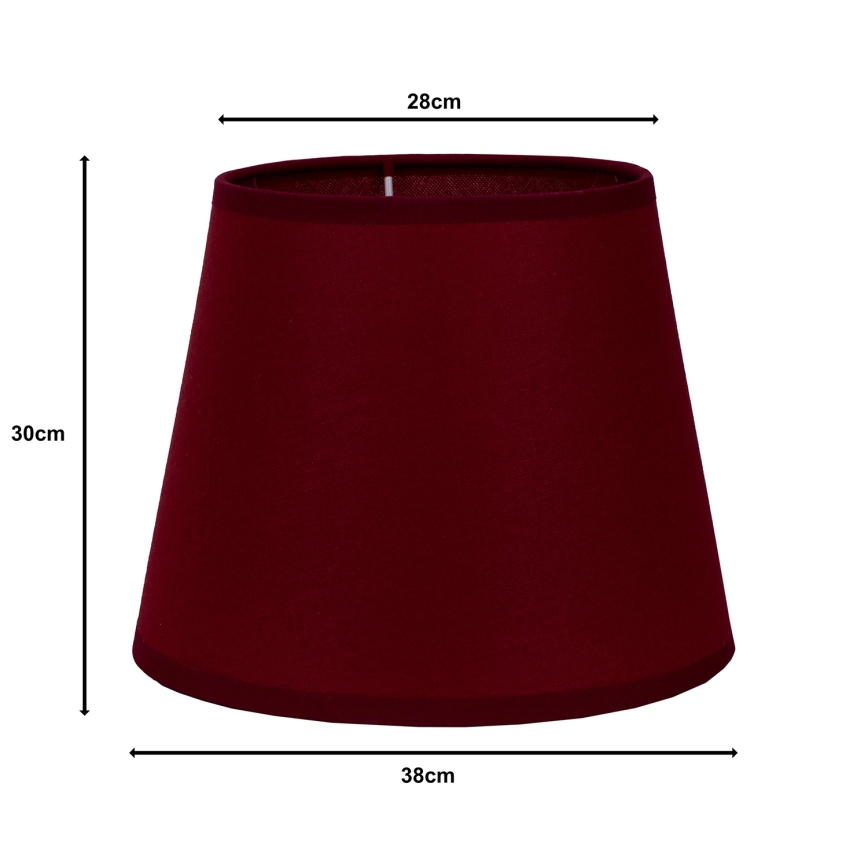 Duolla - Lambivari põrandalambile CLASSIC L E27 d. 38 cm burgundia