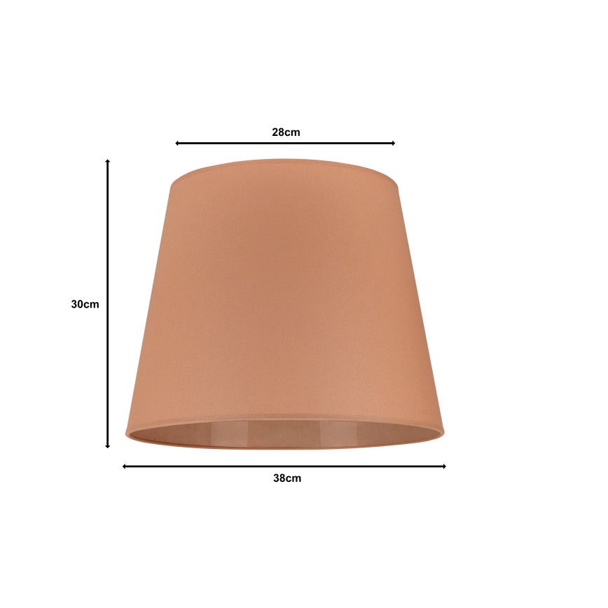 Duolla - Lambivari põrandalambile CLASSIC L E27 d. 38 cm pruun