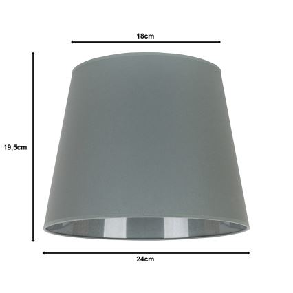 Duolla - Lambivari põrandalambile CLASSIC M E27 d. 24 cm hall