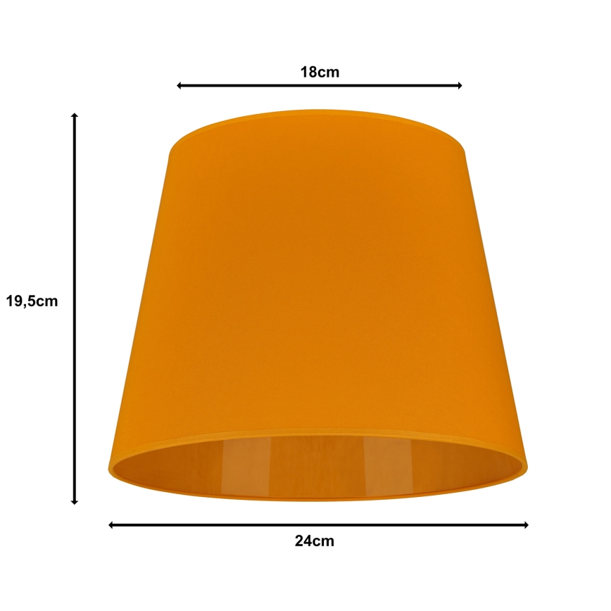 Duolla - Lambivari põrandalambile CLASSIC M E27 d. 24 cm kollane