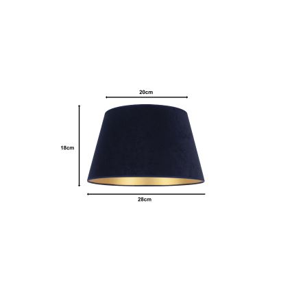 Duolla - Lambivari põrandalambile CONE M E27 d. 28 cm sinine