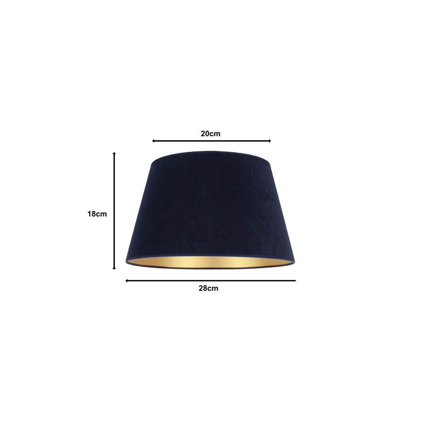 Duolla - Lambivari põrandalambile CONE M E27 d. 28 cm sinine
