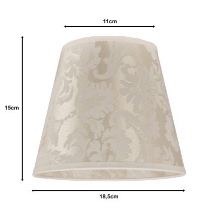 Duolla - Lambivari põrandalambile SOFIA XS E14 d. 18,5 cm beež