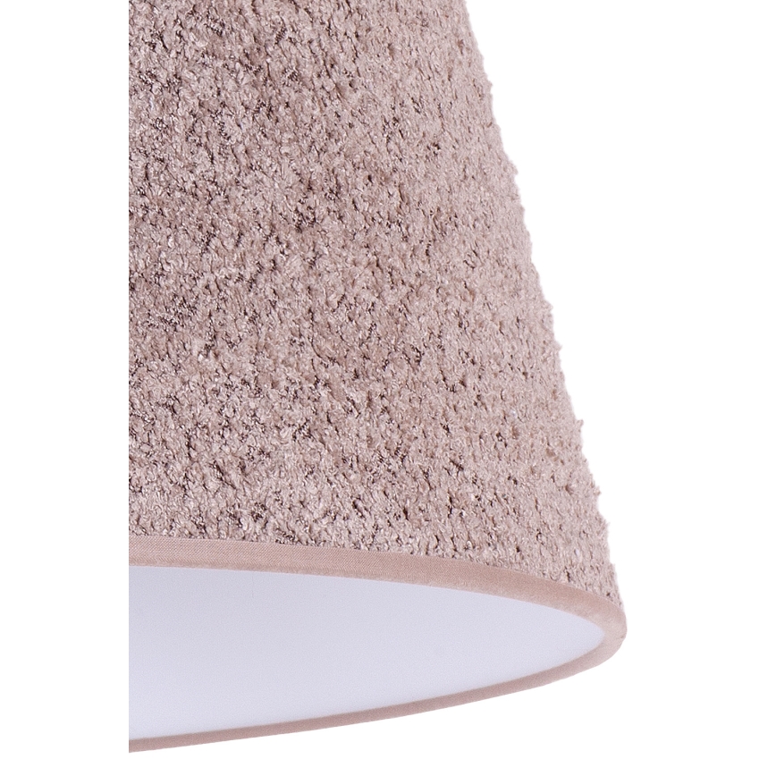 Duolla - Laualamp BOUCLE 1xE27/15W/230V d. 28 cm pruun/puit