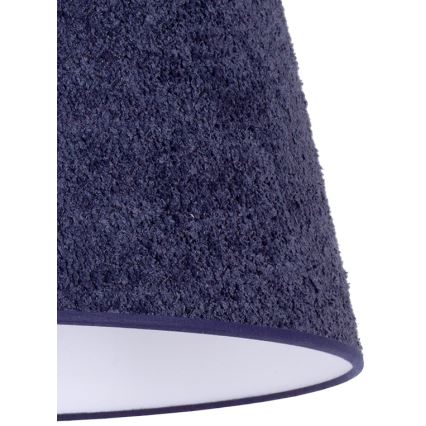 Duolla - Laualamp BOUCLE 1xE27/15W/230V d. 28 cm sinine/puit