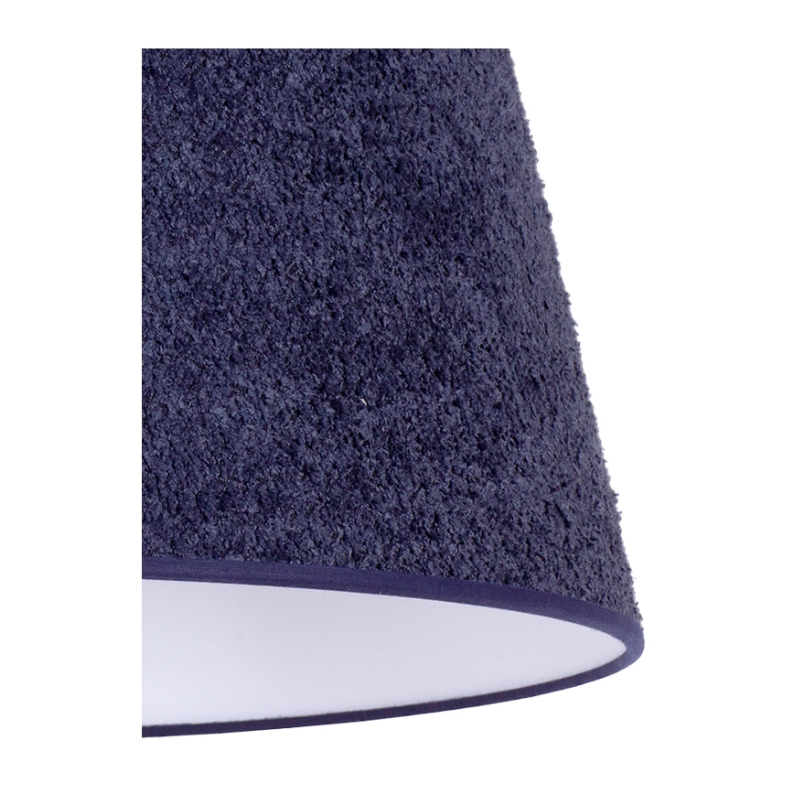 Duolla - Laualamp BOUCLE 1xE27/15W/230V d. 28 cm sinine/puit