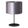 Duolla - Laualamp CANNES 1xE14/15W/230V d. 20 cm hõbedane/must