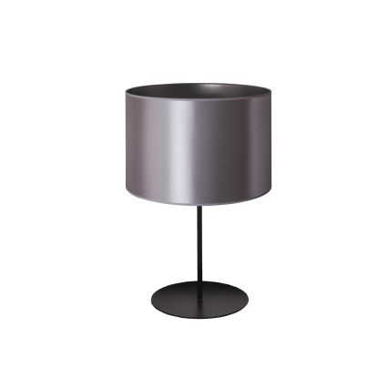 Duolla - Laualamp CANNES 1xE14/15W/230V d. 20 cm hõbedane/must