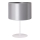 Duolla - Laualamp CANNES 1xE14/15W/230V d. 20 cm hõbedane/valge