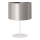 Duolla - Laualamp CANNES 1xE14/15W/230V d. 20 cm hõbedane/valge