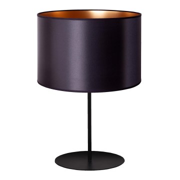 Duolla - Laualamp CANNES 1xE14/15W/230V d. 20 cm must/vask