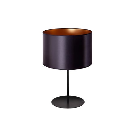 Duolla - Laualamp CANNES 1xE14/15W/230V d. 20 cm must/vask