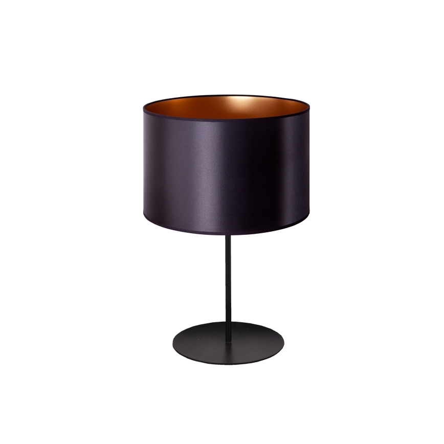 Duolla - Laualamp CANNES 1xE14/15W/230V d. 20 cm must/vask