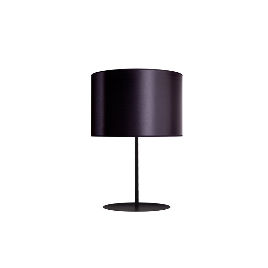 Duolla - Laualamp CANNES 1xE14/15W/230V d. 20 cm must/vask