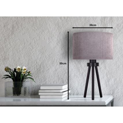 Duolla - Laualamp LYON 1xE27/15W/230V d. 30 cm hall