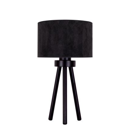 Duolla - Laualamp LYON 1xE27/15W/230V d. 30 cm must