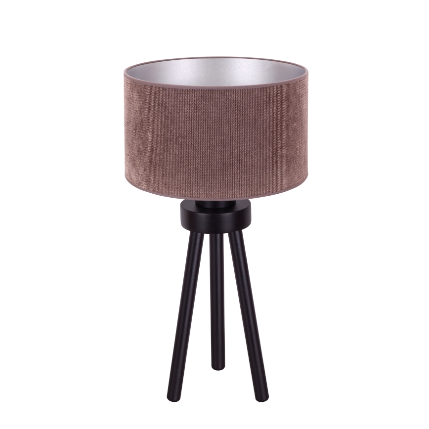 Duolla - Laualamp LYON 1xE27/15W/230V d. 30 cm pruun