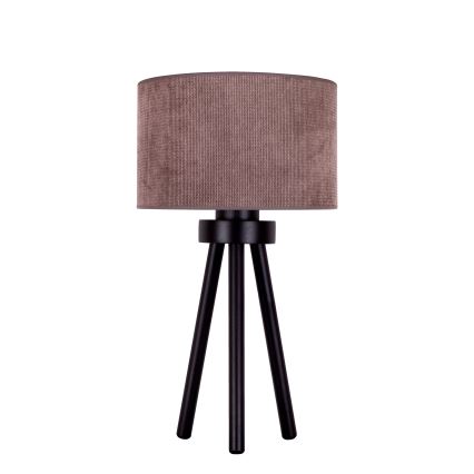 Duolla - Laualamp LYON 1xE27/15W/230V d. 30 cm pruun