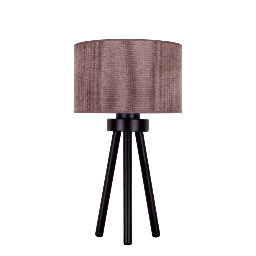 Duolla - Laualamp LYON 1xE27/15W/230V d. 30 cm pruun