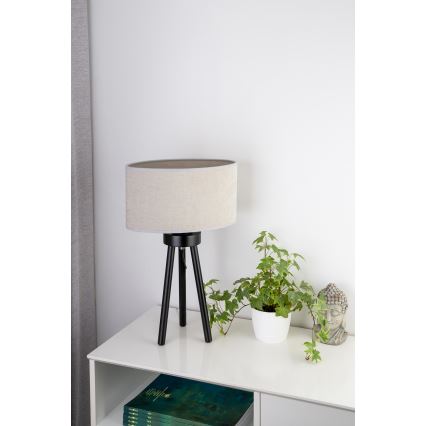 Duolla - Laualamp OVAL 1xE27/15W/230V d. 30 cm hall