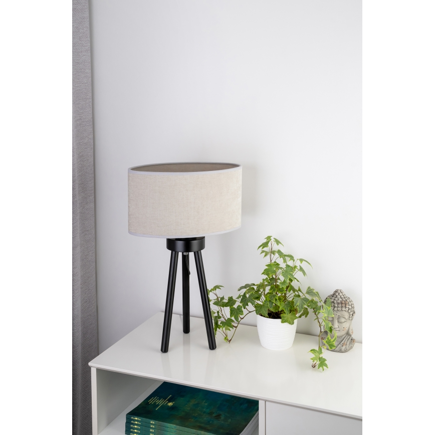 Duolla - Laualamp OVAL 1xE27/15W/230V d. 30 cm hall