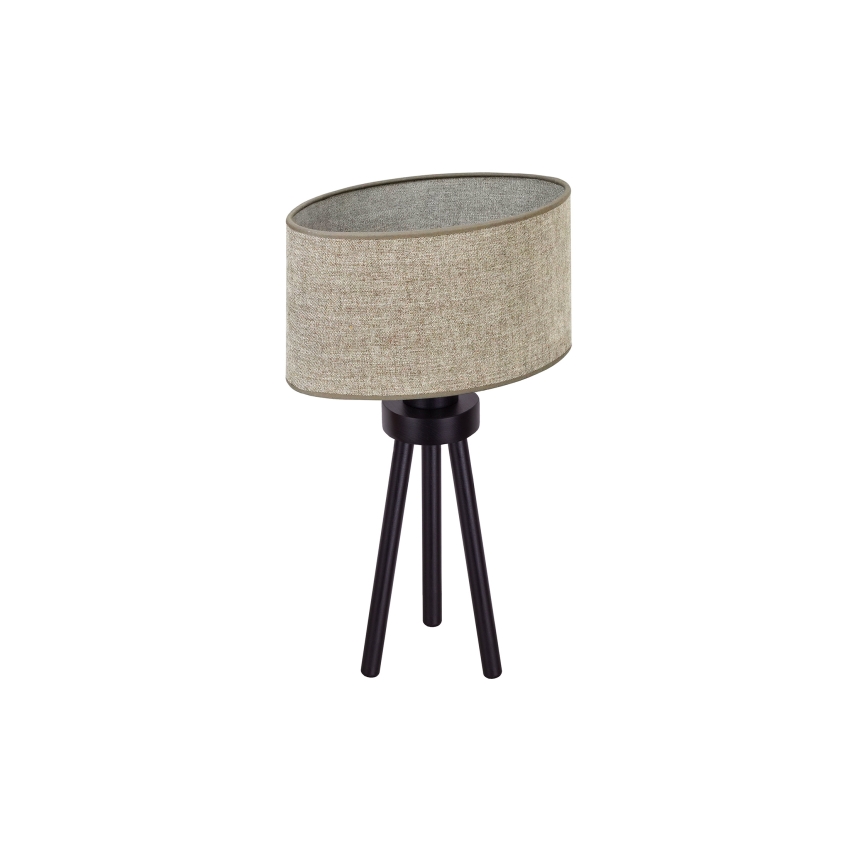 Duolla - Laualamp OVAL 1xE27/15W/230V d. 30 cm pruun