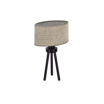 Duolla - Laualamp OVAL 1xE27/15W/230V d. 30 cm pruun