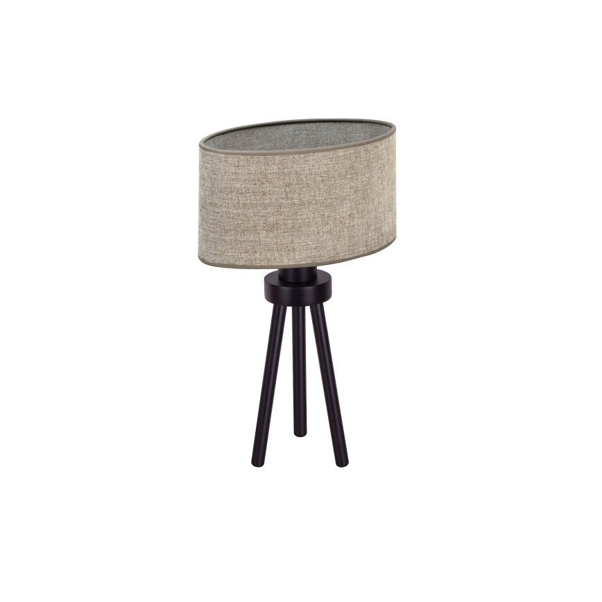 Duolla - Laualamp OVAL 1xE27/15W/230V d. 30 cm pruun