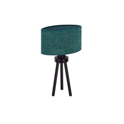 Duolla - Laualamp OVAL 1xE27/15W/230V d. 30 cm roheline