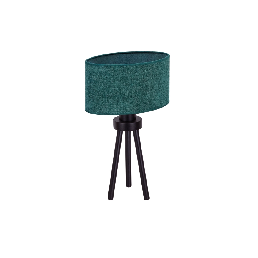 Duolla - Laualamp OVAL 1xE27/15W/230V d. 30 cm roheline