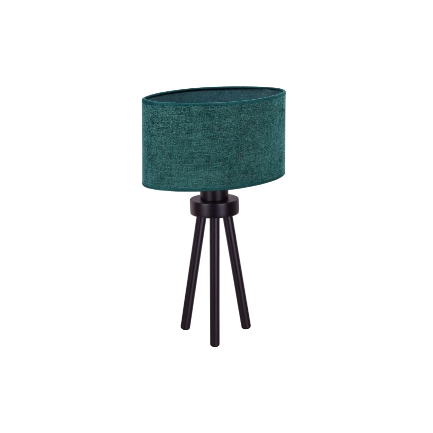 Duolla - Laualamp OVAL 1xE27/15W/230V d. 30 cm roheline