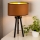 Duolla - Laualamp OVAL VEGAN 1xE27/15W/230V d. 30 cm pruun