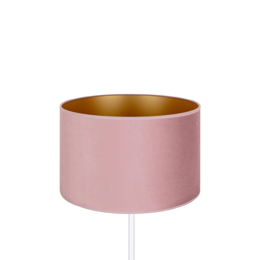 Duolla - Laualamp ROLLER 1xE14/15W/230V d. 20 cm roosa/kuldne